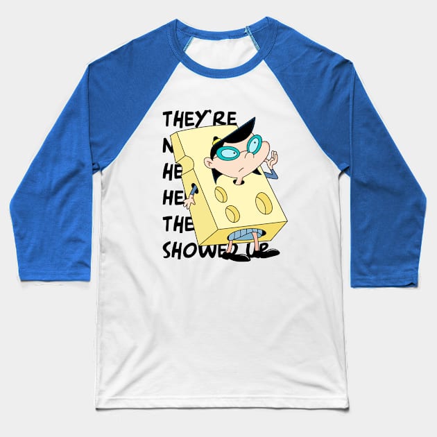 Phoebe Cheese Baseball T-Shirt by artxlife